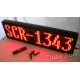 Affordable LED SCR-1343 Red Programmable Message Sign, 13 x 43
